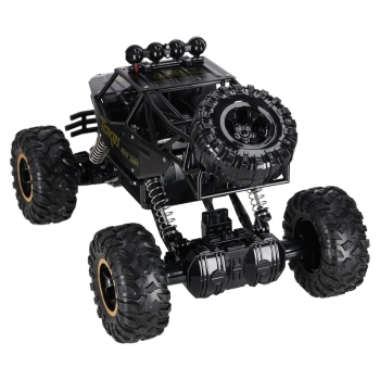 Samochód zdalnie sterowany na pilota RC Rock Crawler 1:12 4WD METAL czarny