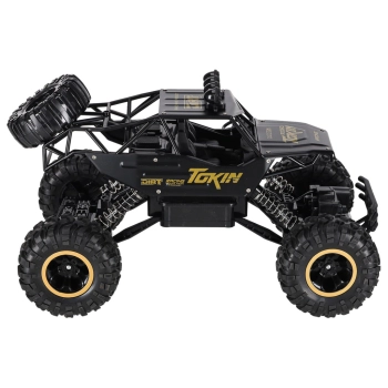 Samochód zdalnie sterowany na pilota RC Rock Crawler 1:12 4WD METAL czarny
