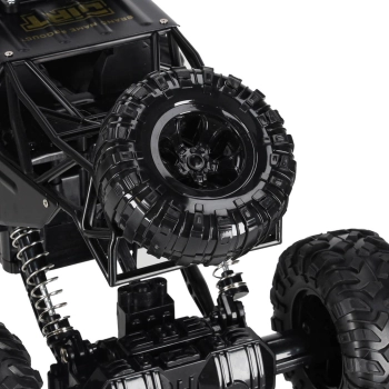 Samochód zdalnie sterowany na pilota RC Rock Crawler 1:12 4WD METAL czarny