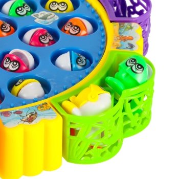 Gra zręcznościowa rodzinna rybki łowienie 24 rybek