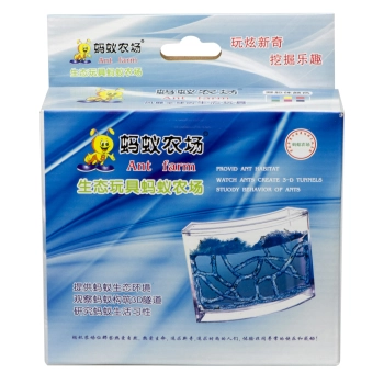 Akwarium edukacyjne żelowe dla mrówek