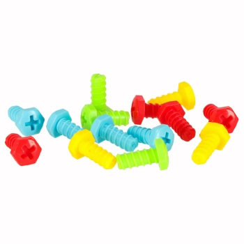 Wkrętarka wiertarka śrubki klocki konstrukcyjne zestaw majsterkowicza walizka 181 elementów