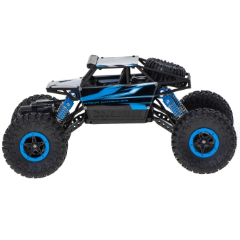 Samochód zdalnie sterowany na pilota RC Rock Crawler HB 2,4GHz 1:18 niebieski