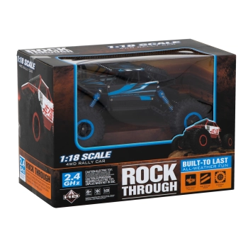 Samochód zdalnie sterowany na pilota RC Rock Crawler HB 2,4GHz 1:18 niebieski