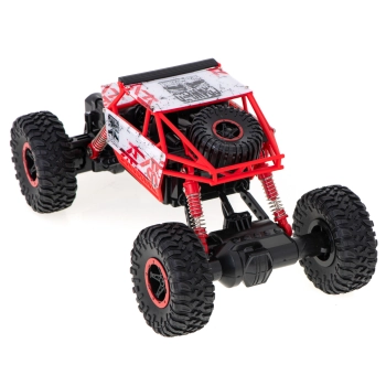Samochód zdalnie sterowany na pilota RC Rock Crawler HB 2,4GHz 1:18 czerwony