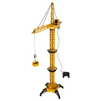 Dźwig Żuraw budowlany zdalnie sterowany RC z hakiem 4CH 128cm