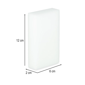 Magiczna gąbka z melaminy do czyszczenia plam zabrudzeń bez chemii wielofunkcyjna