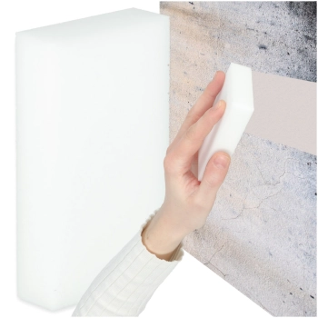 Magiczna gąbka z melaminy do czyszczenia plam zabrudzeń bez chemii wielofunkcyjna