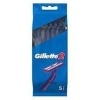 Gillette 2 Jednorazowa Maszynka Do Golenia Męska 5 szt.