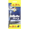 Gillette Blue 3 Smooth Maszynki Jednorazowe 6 szt.