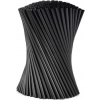 Słomki Plastikowe Proste Czarne Grube Shake 240 mm, fi8, 500 sztuk