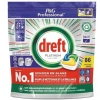 Dreft Platinum Lemon Kapsułki do Zmywarki 86 szt.