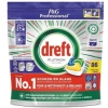 Dreft Platinum Lemon Kapsułki do Zmywarki 86 szt.