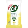Cif Disinfect & Shine Lemon Chusteczki Czyszczące do Dezynfekcji 75 szt.