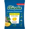Ricola Menthol Zitrone Extra Stark Cukierki bez Cukru 75 g