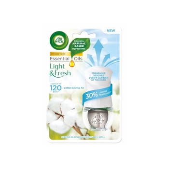 Air Wick Cotton & Crisp Air Elektryczny Odświeżacz Komplet