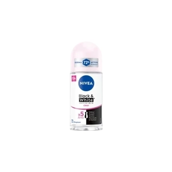 Nivea Black&White Invisible Clear Antyperspirant Roll-On 50 ml