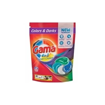 Gama 4 in 1 Colour&Dark Kapsułki do Prania 60 szt.