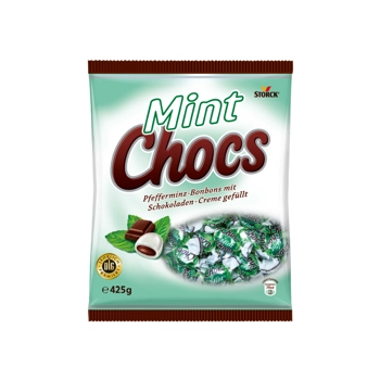 Storck Mint Chocs Cukierki Miętowe z Czekoladą 425 g