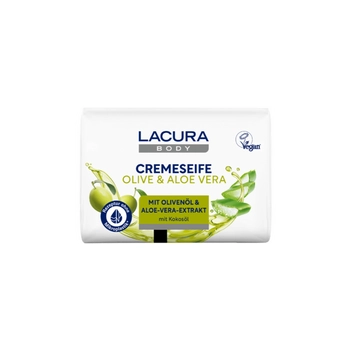Lacura Olivenöl & Aloe-Vera-Extrakt Mydło w Kostce 150 g