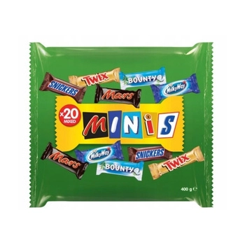 Mars Mixed Minis Mieszanka Batonów 400 g