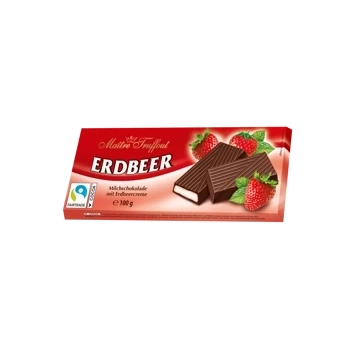 Maitre Truffout Czekolada Nadziewana Truskawkowa 100 g