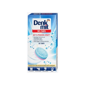 Denkmit WC-Tabs Tabletki do Czyszczenia Toalety 16 szt.