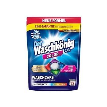 Der Waschkonig Color Kapsułki do Prania 32 szt.