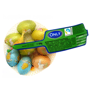 Only Jajka z Mlecznej Czekolady Nadziewane