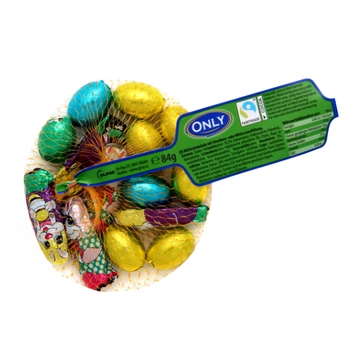 Only Jajka i Króliki z Mlecznej Czekolady Nadziewane 84 g