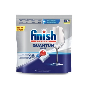 Finish Powerball Quantum Al in 1 Tabletki do Zmywarki 36 szt.