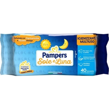Pampers Sole e Luna Chusteczki Nawilżone 40 szt.