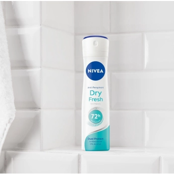 Nivea Dry Fresh 72 h Dual Protect Antitranspirant Spray 150
