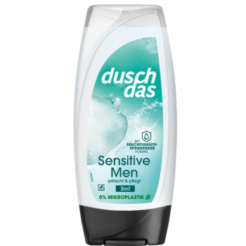 Duschdas Men Sensitive 2 w 1 Żel pod Prysznic 225 ml