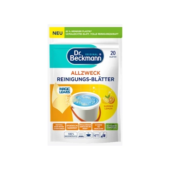 Dr. Beckmann Summer Lemon Uniwersalne Listki Czyszczące 20 szt.