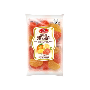 SirCharles Galaretki w Cukrze Cytrynowo-Pomarańczowe 250 g