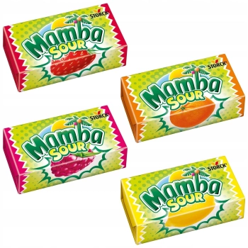 Mamba Sour Guma Rozpuszczalna 4x6 szt.