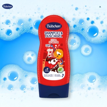 Bübchen 2in1 Cola Monster Szampon i Żel pod Prysznic 230 ml