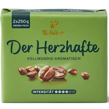 Tchibo Der Herzhafte Kawa Mielona 2 x 250 g