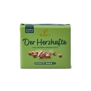 Tchibo Der Herzhafte Kawa Mielona 2 x 250 g
