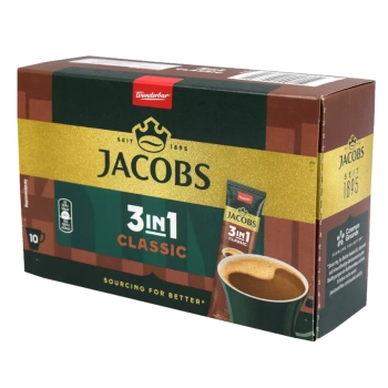 Jacobs 3 in 1 Classic 10 szt.