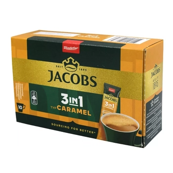 Jacobs 3 in 1 Caramel 10 szt.