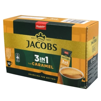Jacobs 3 in 1 Caramel 10 szt.