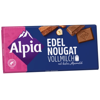 Alpia Edel Nougat Vollmilch Czekolada z Nugatem 100 g