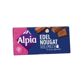 Alpia Edel Nougat Vollmilch Czekolada z Nugatem 100 g