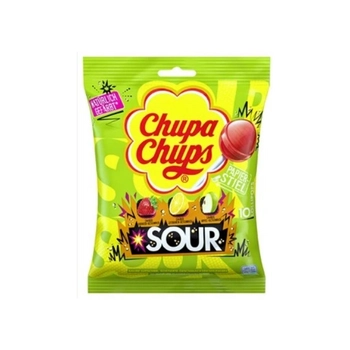 Chupa Chups Sour Kwaśna Torba Lizaków 10 szt.