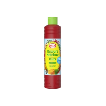 Hela Gewürz Ketchup Curry Delikat 30% mniej cukru 800 ml