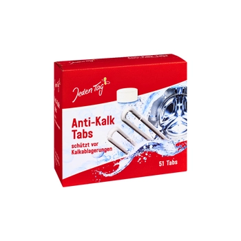 Jeden Tag Anti-Kalk Tabs Tabletki Przeciw Osadzaniu się Kamienia 51 szt.
