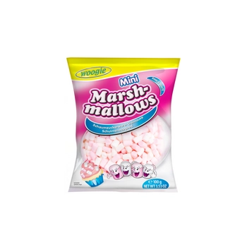 Woogie Marshmallows Mini Pink & White 100 g