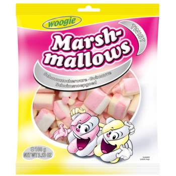 Woogie Marshmallows Twist 100 g